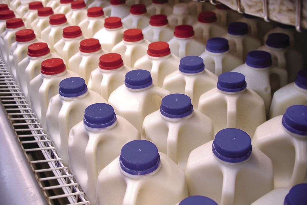 Don't store milk in fridge door.